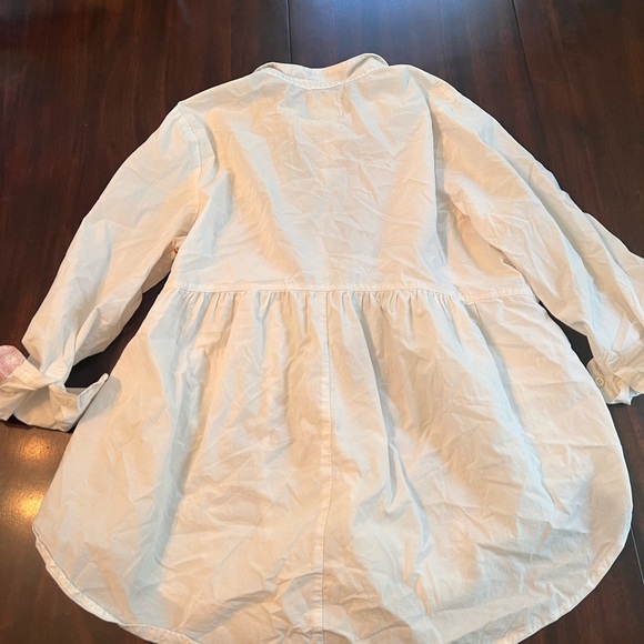 Anthropologie Maeve Tunic Button Down Boho Patchwork Shirt Size M - Picture 3 of 5